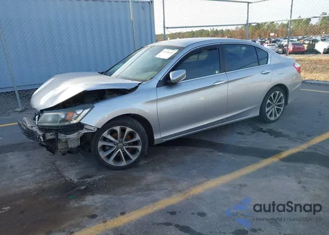 2015 Honda Accord Sport z USA, uszkodzony, nr VIN 1HGCR2F56FA030884